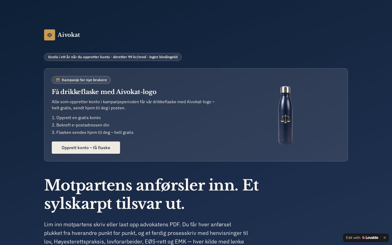 Forhåndsvisning av Aivokat